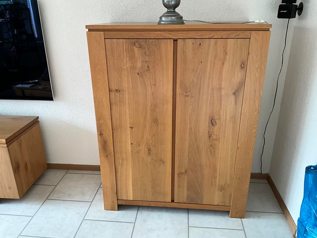 Grenen computerkast, Huis en Inrichting, Ophalen, Zo goed als nieuw, 70 tot 120 cm