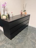 IKEA ladekast zwart, Huis en Inrichting, Ophalen, Gebruikt, 100 tot 150 cm, 5 laden of meer