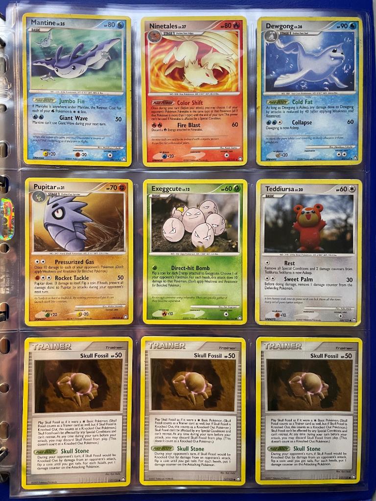 Pokemon 2007 - Diamond and Pearl - Mysterious Treasures, Ophalen of Verzenden, Gebruikt, Meerdere kaarten