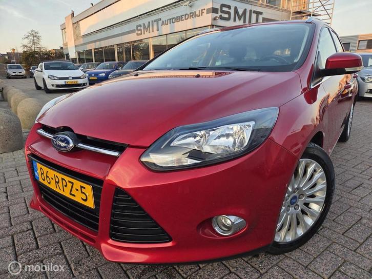 Ford Focus Wagon 1.6 EcoBoost First Edition Leder/Ecc/CC/PDC, Auto's, Ford, Bedrijf, Te koop, Focus, ABS, Airbags, Airconditioning