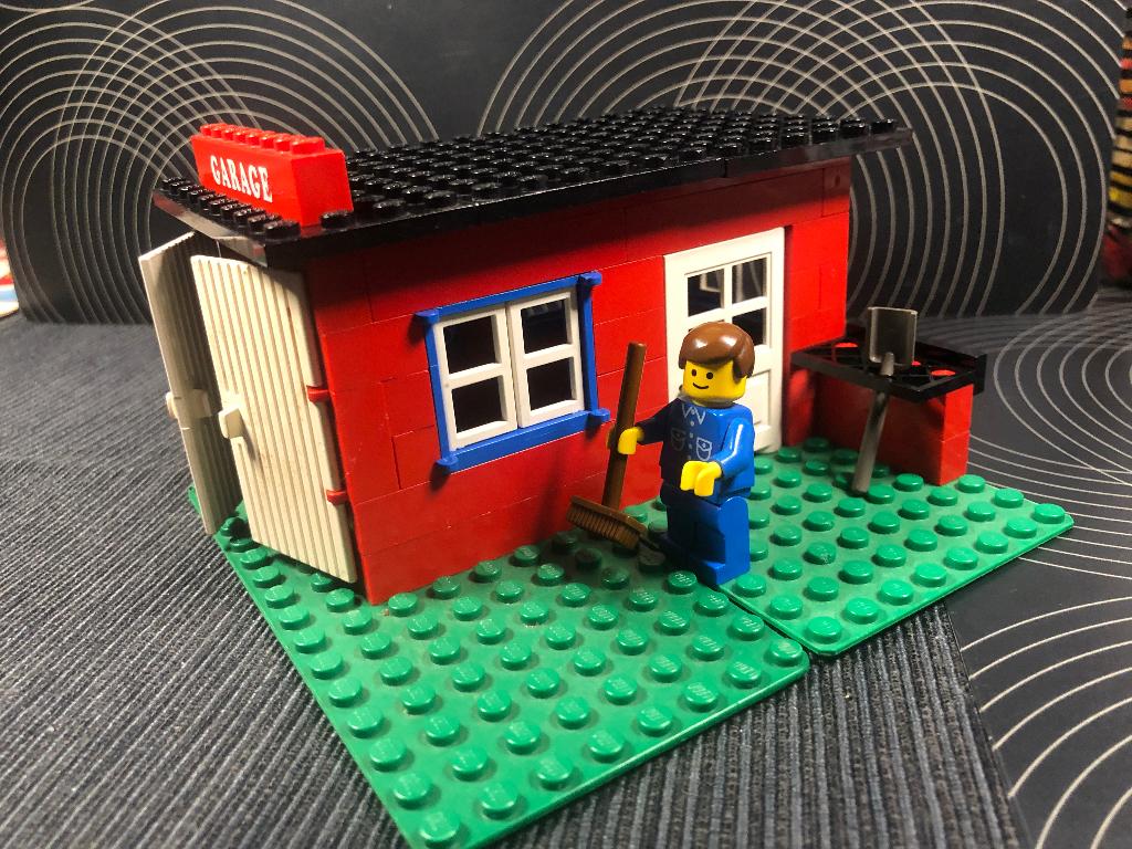 Vintage Lego 361 Garage, Compleet, Gebruikt, Lego, Ophalen of Verzenden