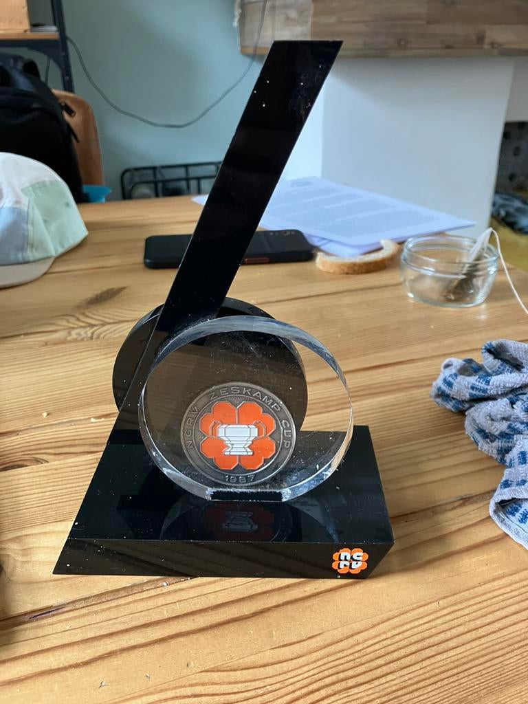 Prijs Trofee NCRV zeskamp cup 1987, Ophalen of Verzenden, Zo goed als nieuw