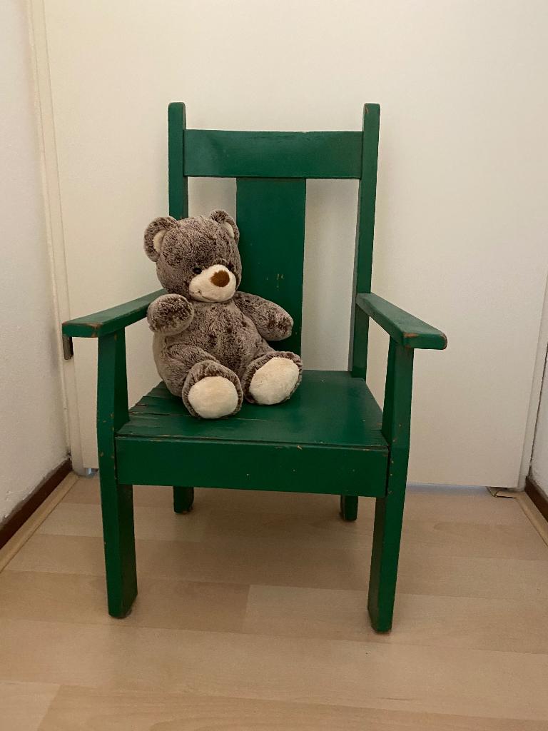 houten kinderstoeltje, Ophalen, Gebruikt, Stoel(en)