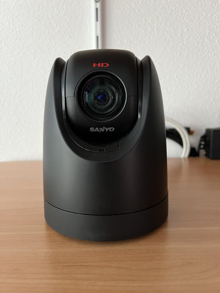 Sanyo VCC-HD5400P BK Full HD High-Speed Network PTZ Camera, Ophalen of Verzenden, Zo goed als nieuw, Binnencamera