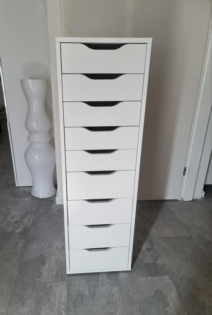 Ikea Alex ladekast, Huis en Inrichting, Kasten | Ladekasten, Ophalen, Minder dan 50 cm, Gebruikt, 5 laden of meer
