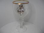Prachtig Leffe Royale glas 33 cl logo goud kleurig, Verzamelen, Ophalen of Verzenden, Zo goed als nieuw, Glas of Glazen, Leffe
