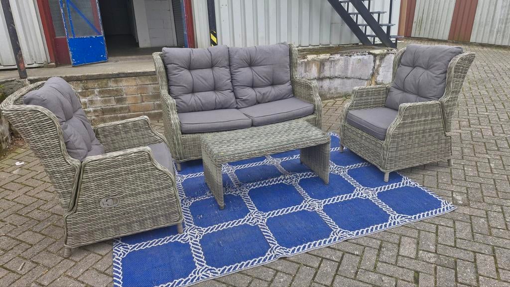 Mooie loungeset, Tuin en Terras, Tuinsets en Loungesets, Ophalen of Verzenden, Zo goed als nieuw, Kunststof