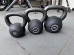 Set van 3 Nordic Strength kettlebells: 10, 16 en 24kg, Ophalen, Gebruikt, Armen, Kettlebell