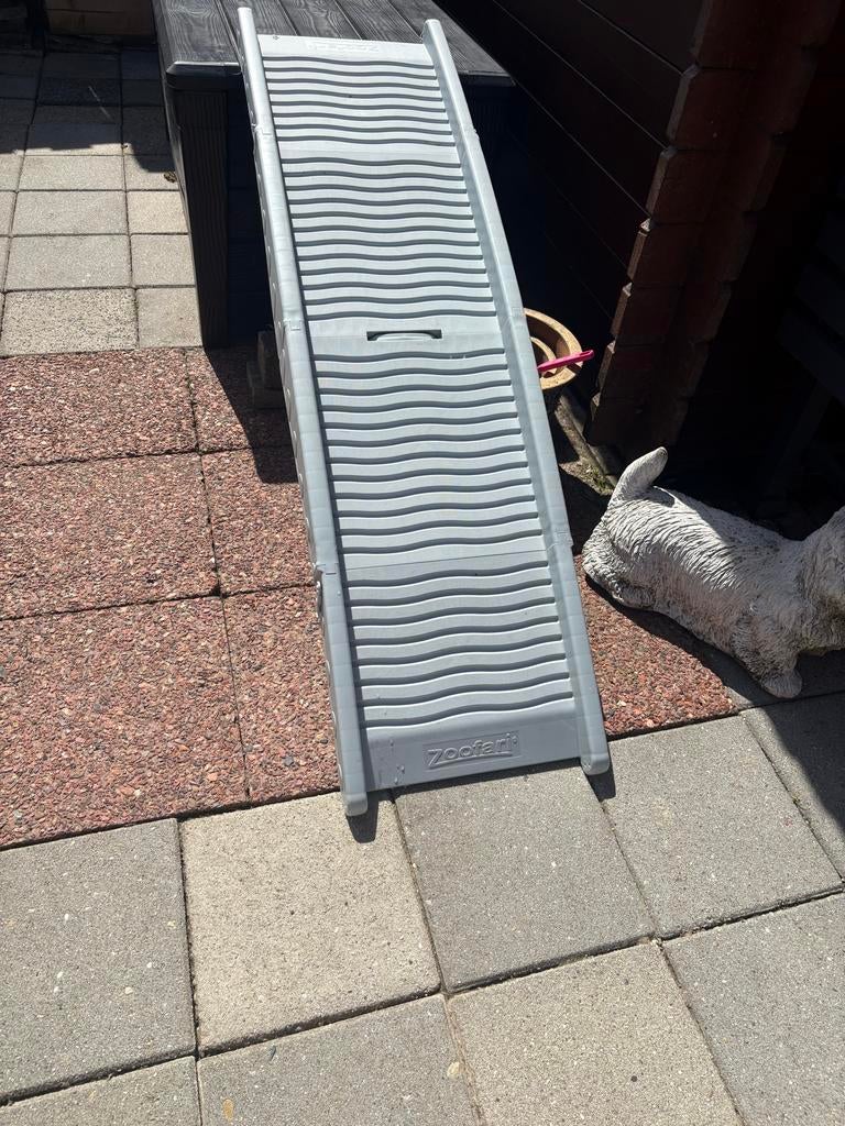 Honden loopbrug inklapbaar, Ophalen, Zo goed als nieuw