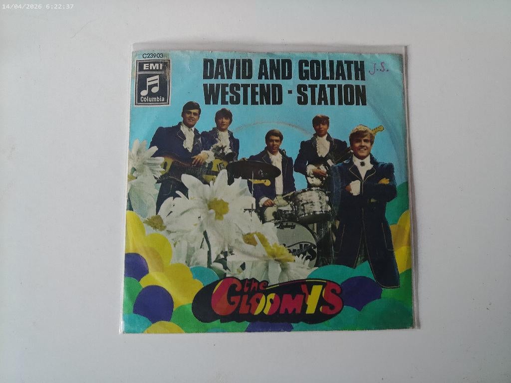 The Gloomys - David & Goliath / Westend Station, Gebruikt, Fotohoes, 7 inch, Single