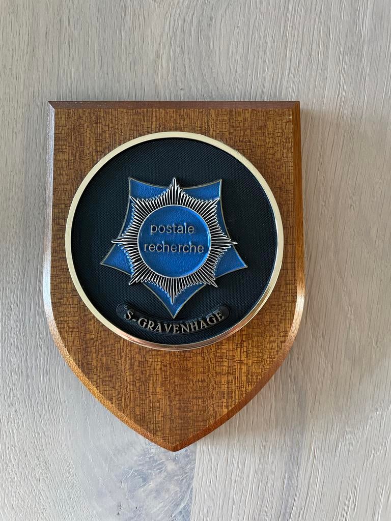 Vintage Plaquette Postale Recherche ‘s-Gravenhage, Ophalen, Zo goed als nieuw