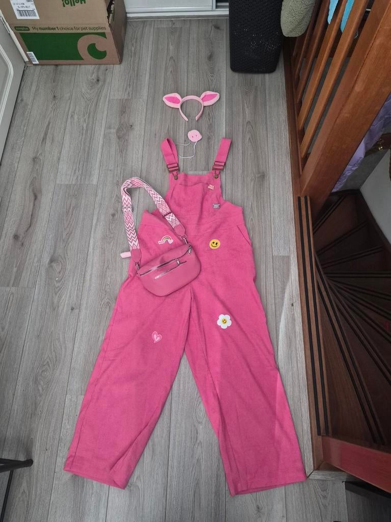 K3 originals verkleedkleren concert, Maat 42/44 (L), Ophalen of Verzenden, Roze, Onbekend