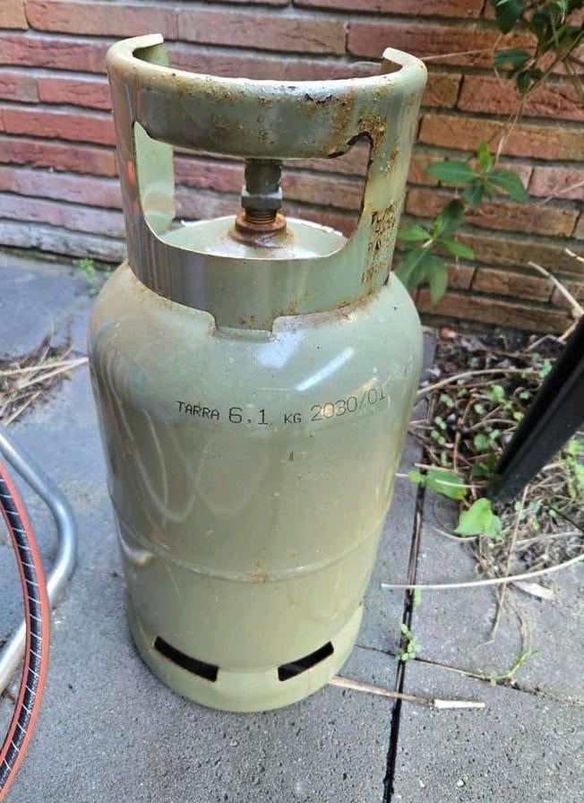 Gasfles 6.1 kg, Ophalen