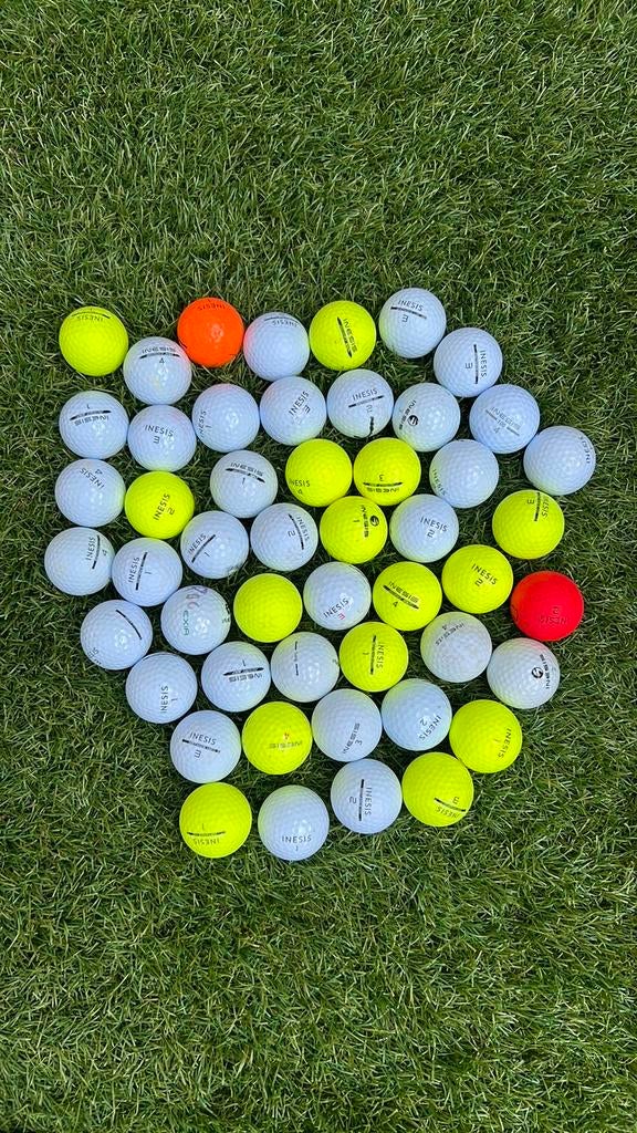 INESIS golfballen, Ophalen of Verzenden, Zo goed als nieuw, Bal(len)