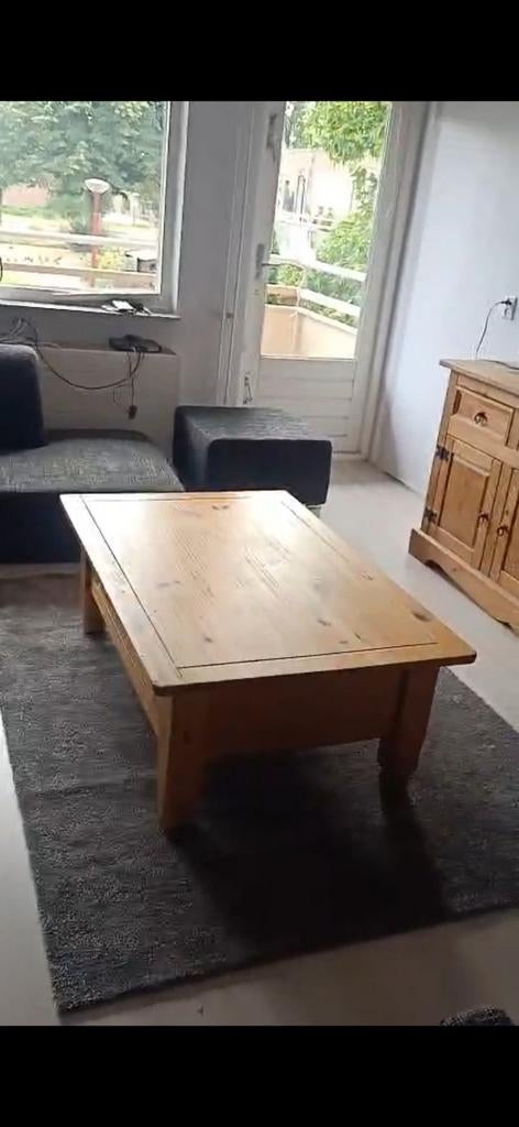Salontafel en dressoir Mexicaans grenenhout, Huis en Inrichting, Tafels | Salontafels, Ophalen of Verzenden