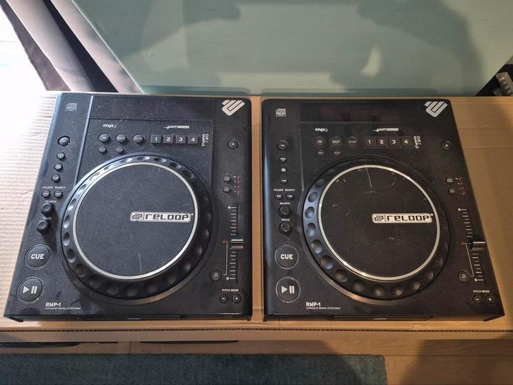 2x Reloop RMP-1 DJ CD-spelers – Goede staat, Muziek en Instrumenten, Dj-sets en Draaitafels, Gebruikt, Reloop, Ophalen of Verzenden