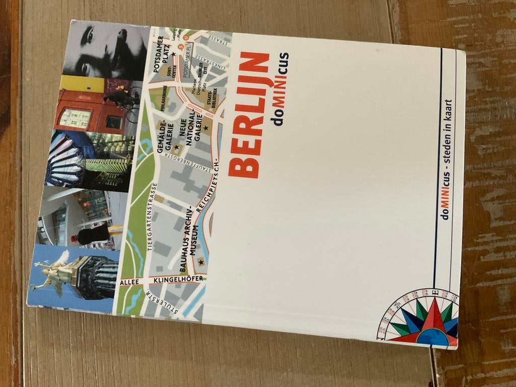 Berlijn Stadsplattegrond - Dominicus, Boeken, Verzenden, Zo goed als nieuw, Reisgids of -boek