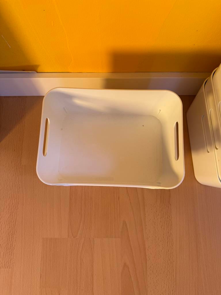 Ikea bakjes, Ophalen