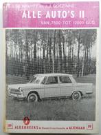 Boek Alle auto's II van 7500 tot 12000 gld, Ophalen of Verzenden, Gelezen, Algemeen