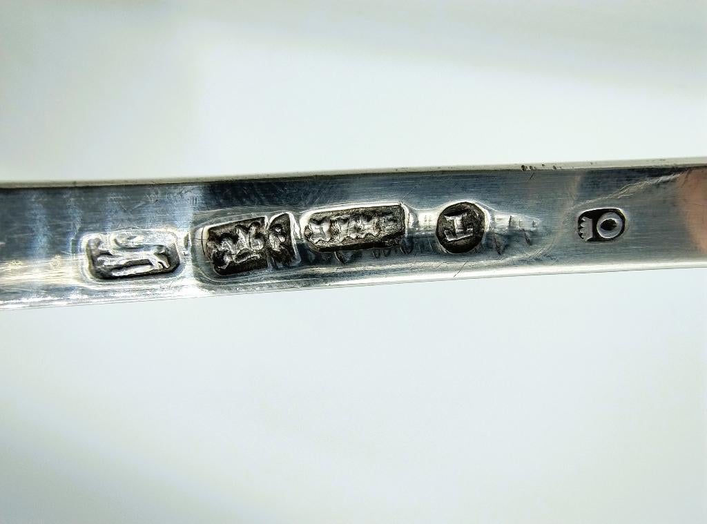 Zilveren soeplepel, J.A. de Haas, Amsterdam, 1802, Antiek en Kunst, Verzenden