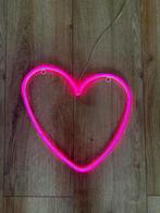 Hema neon lamp roze hart, Huis en Inrichting, Lampen | Overige, Ophalen, Zo goed als nieuw