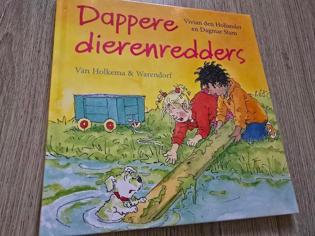Dappere Dierenredders - Vivian den Hollander, Boeken, Ophalen of Verzenden, Zo goed als nieuw