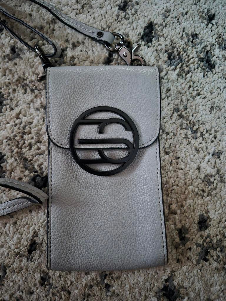 Esprit Telefoontasje Grijs, Sieraden, Tassen en Uiterlijk, Portemonnees, Ophalen of Verzenden, Zo goed als nieuw, Grijs, Esprit