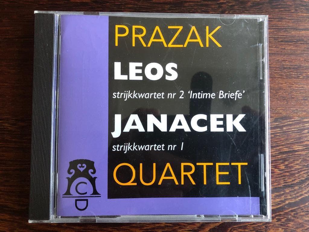 xx * Janacek strijkkwartet 1&2 Intime Briefe Prazak Quarte, Ophalen of Verzenden, Classicisme, Zo goed als nieuw, Overige typen