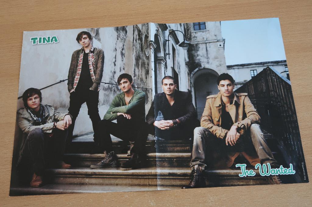 The Wanted poster, Verzamelen, Muziek, Artiesten en Beroemdheden, Nieuw, Poster, Artwork of Schilderij, Ophalen of Verzenden