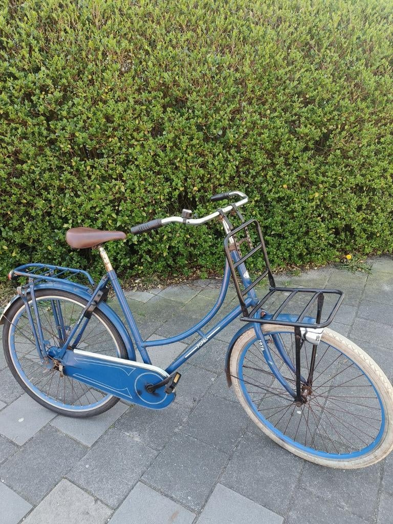 Transport fiets, werkende verlichting., Fietsen en Brommers, Ophalen, Terugtraprem, Gebruikt, Popal transport fiets