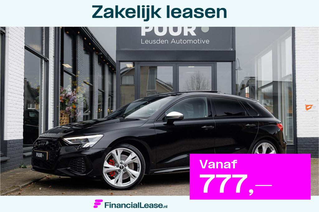Audi S3 2.0 TFSI Sportback Quattro Origineel NL - Pano - B&O, Automaat, S3, Gebruikt, 4 cilinders