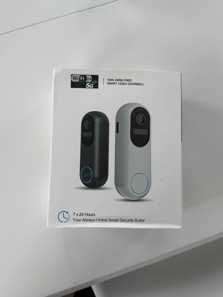 Smart Camera Deurbel - geen abbo - NIEUW, Ophalen of Verzenden, Bewegingsdetectiesensor, Nieuw, Draadloos