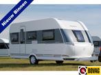 Hobby On Tour 470 UL met enkele bedden *Mover/Zakluifel/Fiet, Vast bed, Rondzit, Hobby, Kachel