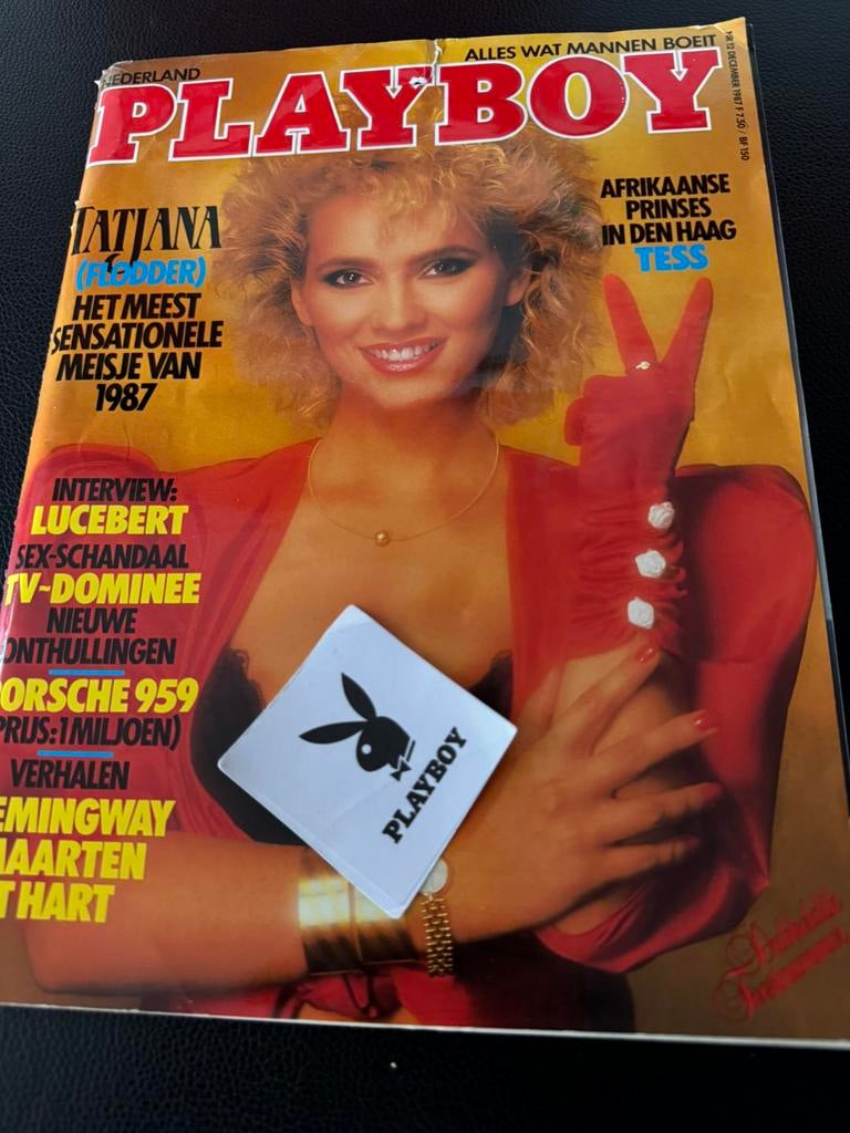 playboy met tatjana 20 euro per stuk, Verzenden, 1980 tot heden, Tijdschrift