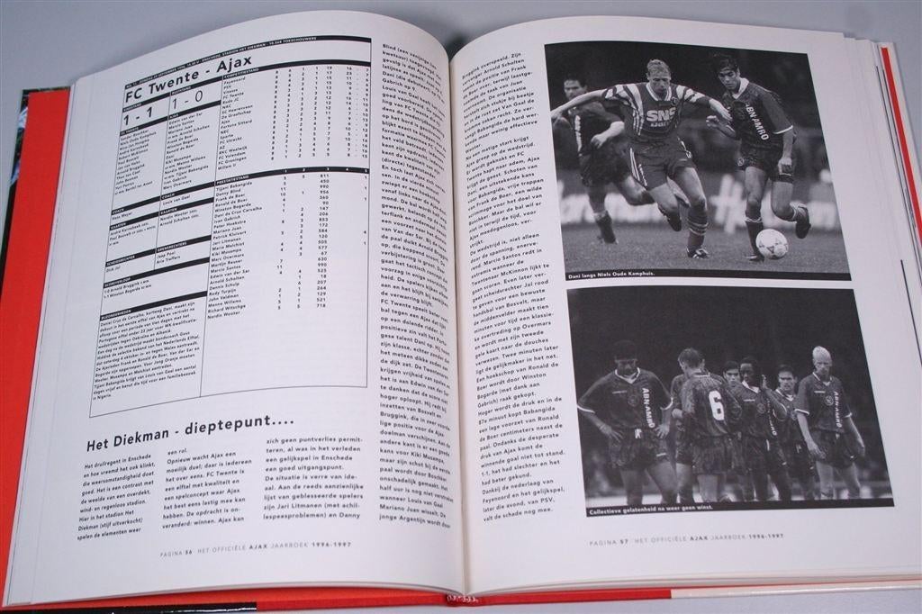 Het officiële Ajax jaarboek 1996-1997, Boeken, Sportboeken, Ophalen of Verzenden, Zo goed als nieuw, Watersport en Hengelsport