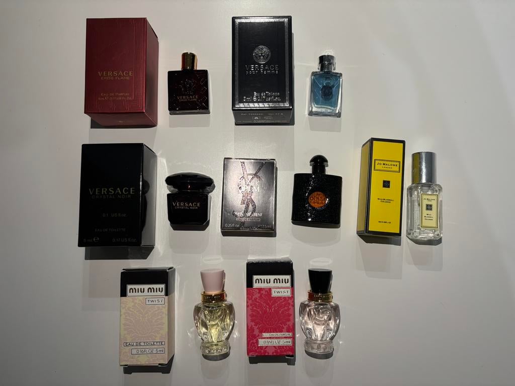 Miniatuur parfum, Verzenden, Nieuw, Miniatuur, Gevuld