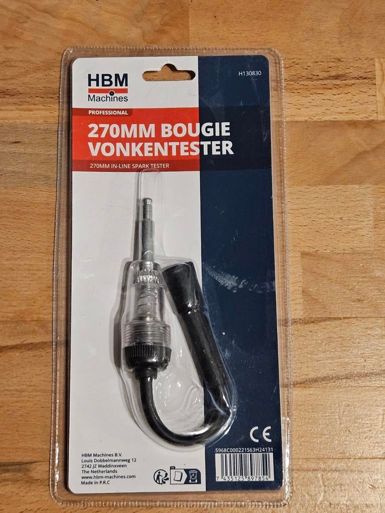 HBM 270mm Bougie Vonkentester - Nieuw in verpakking, Ophalen of Verzenden, Nieuw