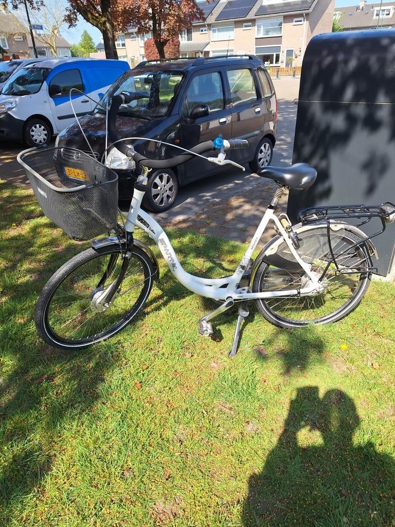 Sparta Amazone. 26 inch.7V. Wit., Ophalen, Sparta, 53 tot 56 cm, Zo goed als nieuw