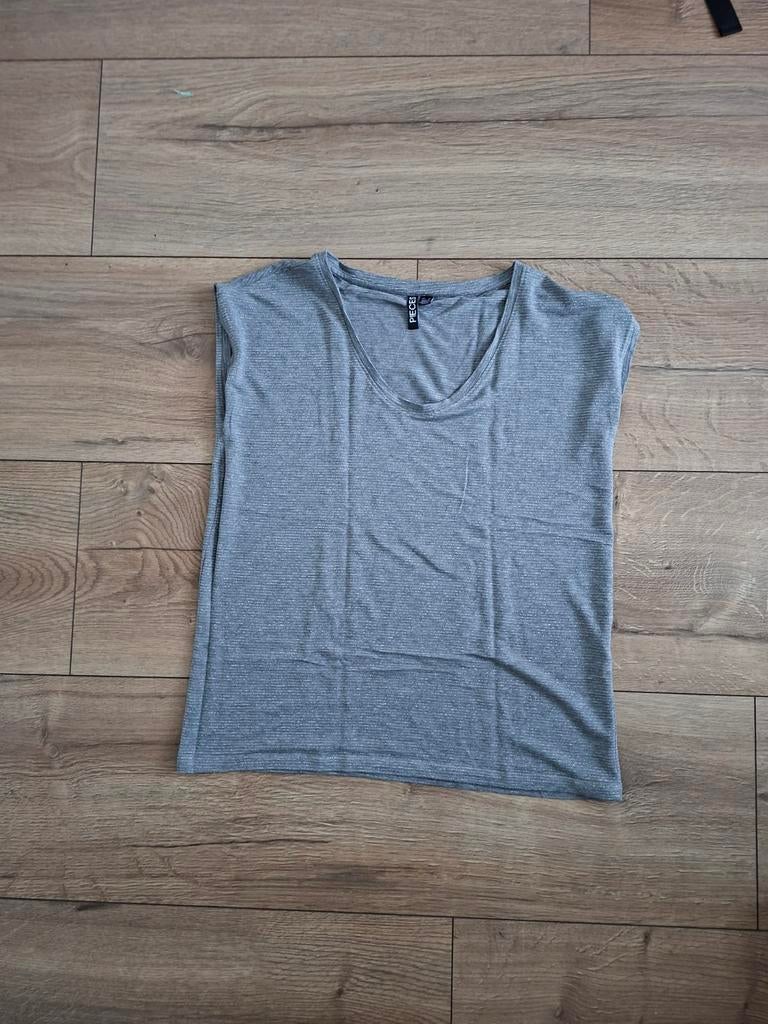 Pieces glitter shirtje M, Kleding | Dames, Maat 38/40 (M), Zwart, Ophalen of Verzenden, Zo goed als nieuw