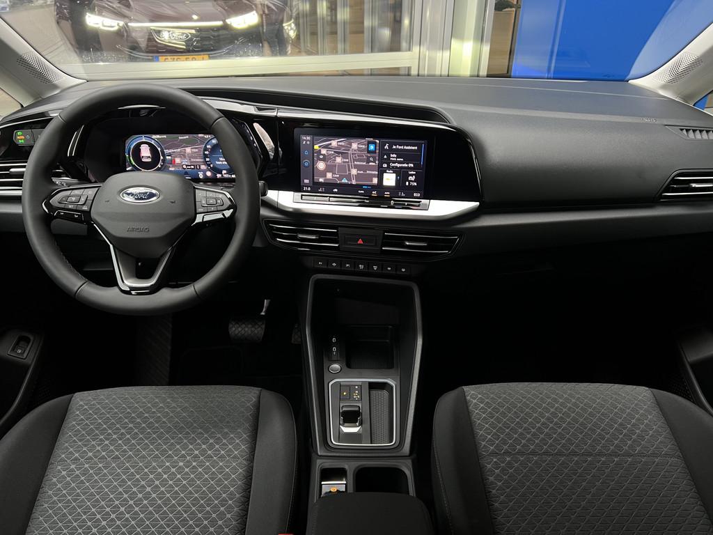Ford Tourneo Connect 1.5 Plug-IN Hybrid 150 PK Automaat Tita, 12 maanden, Stof, Zwart, 4 cilinders