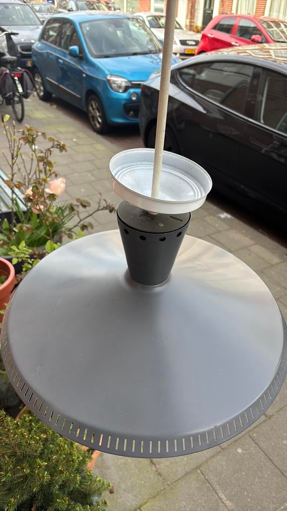 NB93 lamp Louis Kalff voor Philips, Huis en Inrichting, Lampen | Hanglampen, Ophalen of Verzenden, Gebruikt, Metaal, Minder dan 50 cm