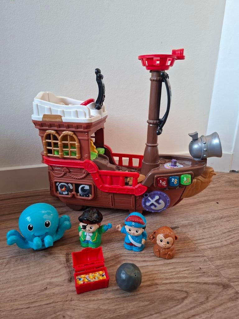 V tech piratenboot, Kinderen en Baby's, Speelgoed | Vtech, Ophalen, Gebruikt