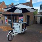 Ijsfiets met vriezer & LED parasol, Ophalen, Zo goed als nieuw