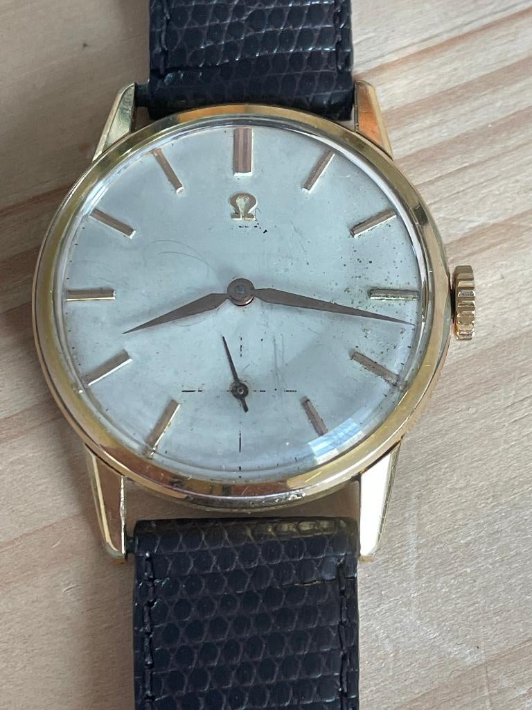 Omega Seamaster Sub Second Cal 268 – jaren ’60 (vintage), Ophalen, Staal, Overige merken, 1960 of later