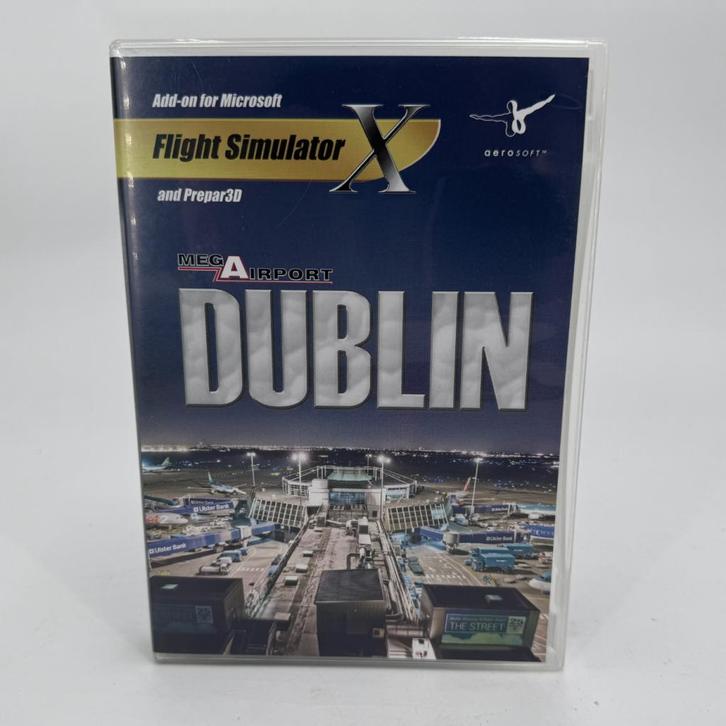 Microsoft Flight Simulator X Add-On: Mega Airport Dublin (EI, Spelcomputers en Games, Games | Pc, Gebruikt