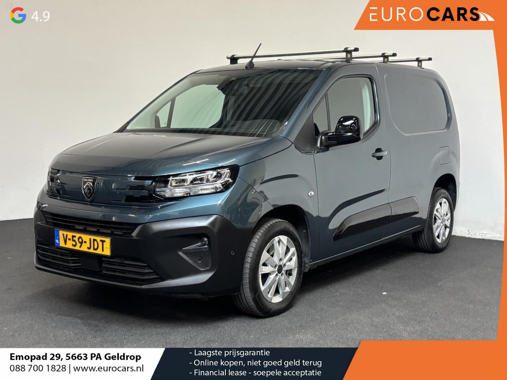 Peugeot Partner 1.5 HDI 130PK L1 130PK NIEUW MODEL Airco Cru, Stof, Gebruikt, Blauw, Origineel Nederlands