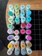30 Ohuhu alcoholmarkers, Ophalen of Verzenden, Zo goed als nieuw, Potlood of Stift