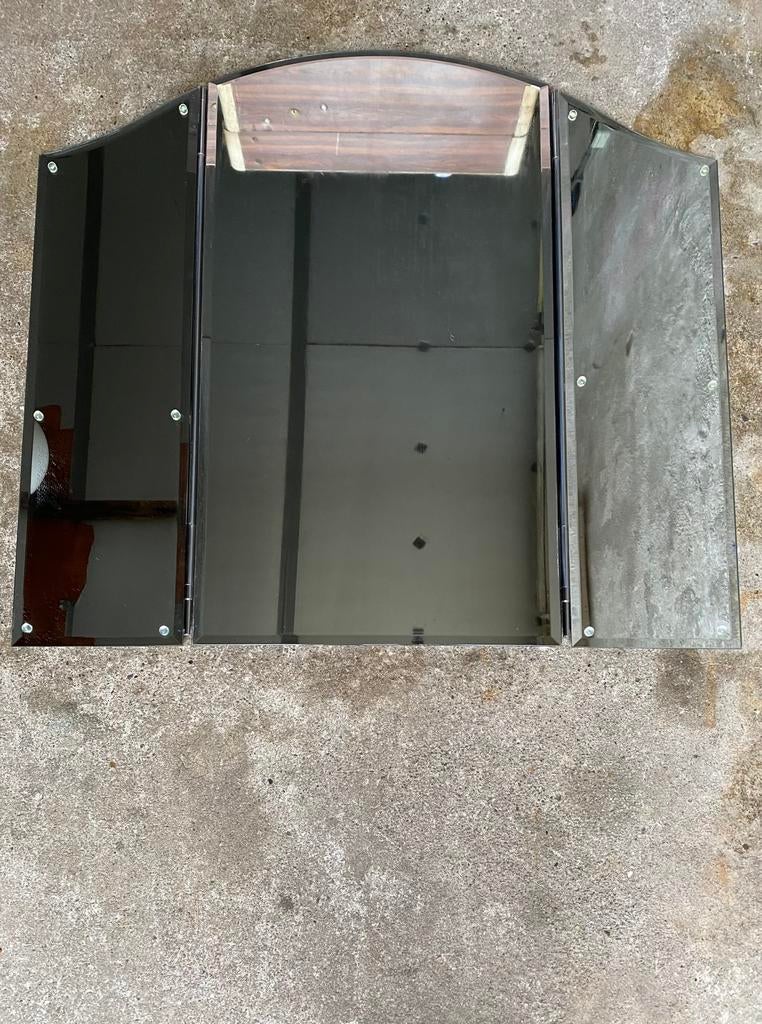 BMB Italy drieluik spiegel, Gebruikt, Ophalen of Verzenden, Onbekend, 75 tot 100 cm