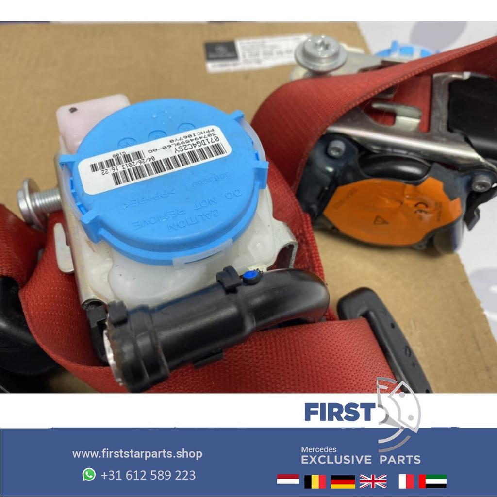 Rode 45 AMG Gordels Mercedes W176 A W117 CLA W156 GLA Klasse, Gebruikt, -, Ophalen of Verzenden, -