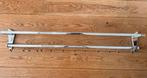 Vintage RVS Kapstok 130 cm - Gispen-stijl, Huis en Inrichting, Woonaccessoires | Kapstokken, Wandkapstok, Gebruikt, Ophalen of Verzenden